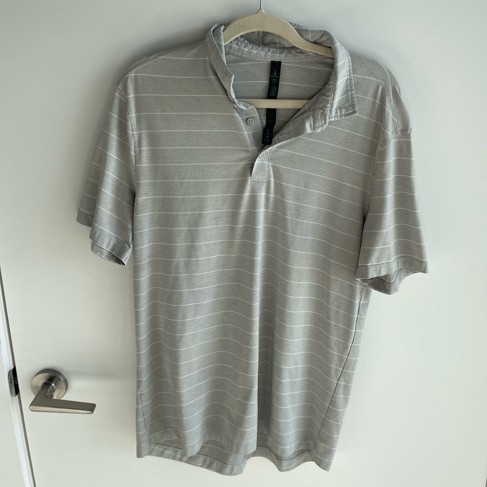 Lululemon Striped Men's Polo Shirt